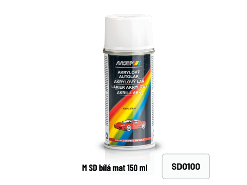 ŠKODA 0100 bílá mat – 150 ml