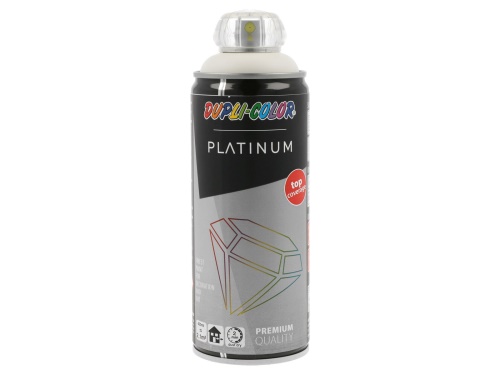 DUPLI-COLOR Platinum RAL 9010 čistě bílá 400 ml polomatný