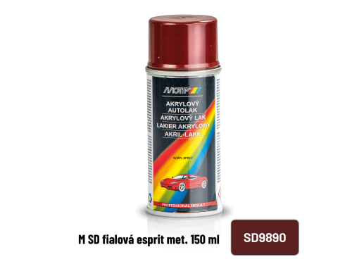 ŠKODA 9890 fialová esprit metalíza – 150 ml