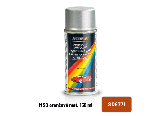 ŠKODA 9771 oranžová mandarinka metalíza – 150 ml