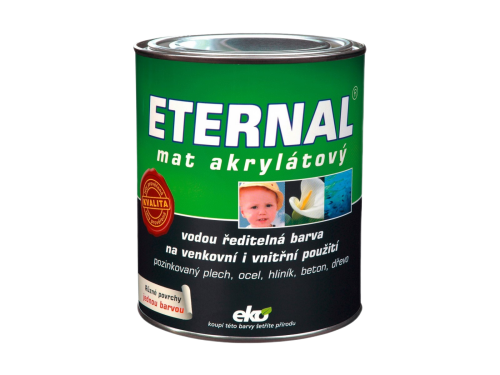Eternal mat akrylátový - 06 Zelená 0,7 kg