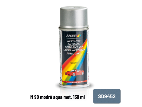 ŠKODA 9452 modrá aqua metalíza – 150 ml