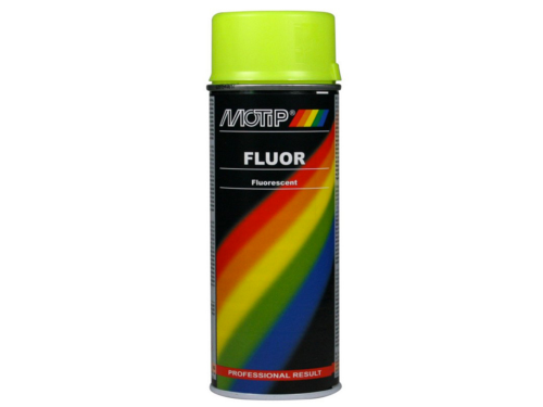MOTIP Signální barva ve spreji - fluor žlutý 400 ml