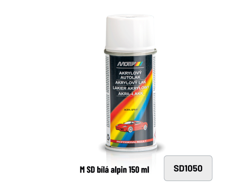ŠKODA 1050 bílá Alpin – 150 ml
